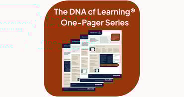 The DNA of Learning® One-pagers